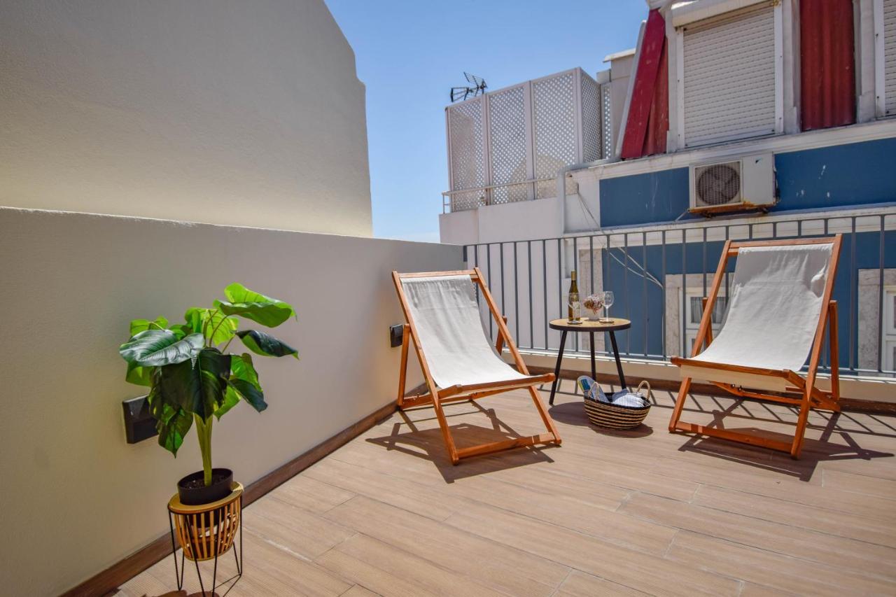 Central & Stylish 2 Bedroom Apartment W/ Balcony 卡斯凯什 外观 照片